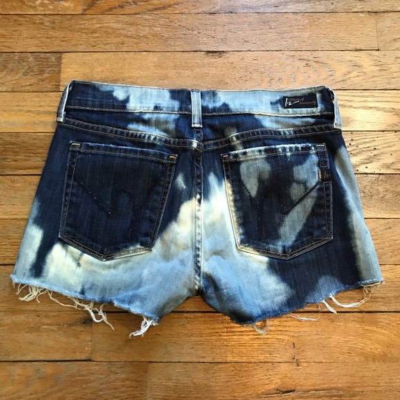 Citizens Of Humanity Pants - Citizens OF Humanity Distressed Cut Off Shorts